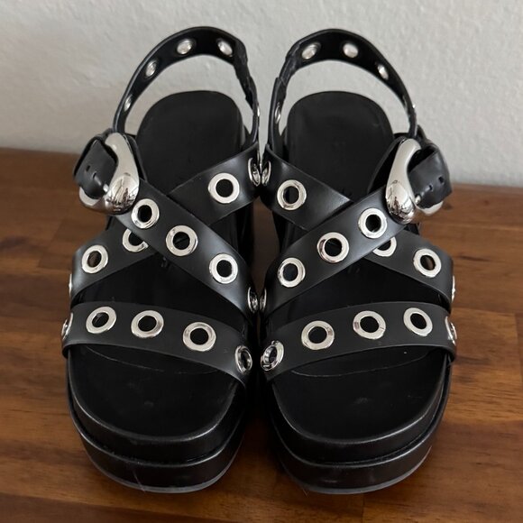 Aerosoles - Cleveland Slingback Platform Sandal in Black - Picture 5 of 10